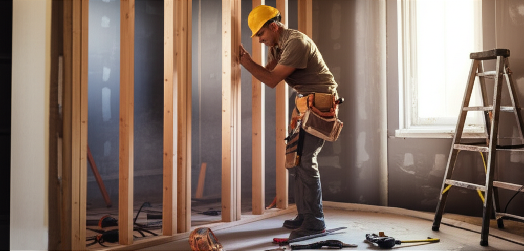 FOX Remodeling Co team working on home renovation in Denver